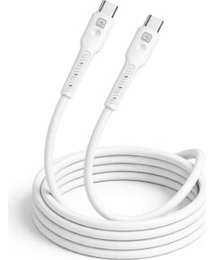 Quik Accessories QK-1012 Soft Silicone 60W Кабель для Зарядки и Передачи данных USB-C to USB-C 1m Дата USB-кабели
