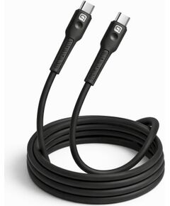 Quik Accessories QK-1011 Soft Silicone 60W Кабель для Зарядки и Передачи данных USB-C to USB-C 1m Дата USB-кабели