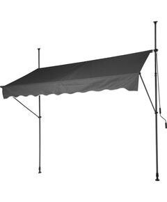 Progarden MARKIZA OGRODOWA NA TARAS BALKON REGULOWANA 250X120CM Nojumes un aksesuāri