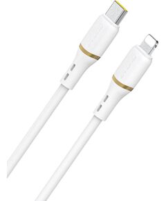 USB кабель Dudao L25X USB-C to Lightning 30W 1.0m белый Дата USB-кабели