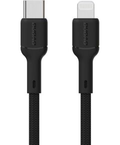 USB cable Dudao L9X USB-C to Lightning 30W 1.0m black Data USB kabeļi