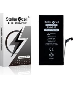 Аккумулятор StellarXcell Diagnostic Apple iPhone 15 3349mAh (Standart Capacity + HQ Copy BMS) Aккумуляторы