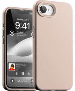 Case Mercury Pure Magsafe Silicon Case Apple iPhone 16e/17e pink sand Neoriģinālie Maciņi