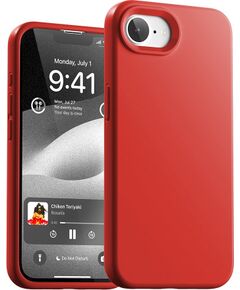Case Mercury Pure Magsafe Silicon Case Apple iPhone 16e/17e red Neoriģinālie Maciņi