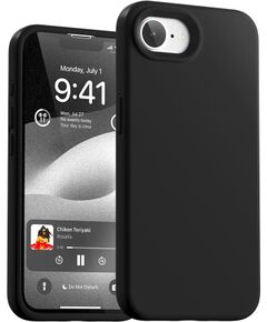 Case Mercury Pure Magsafe Silicon Case Apple iPhone 16e/17e black Neoriģinālie Maciņi