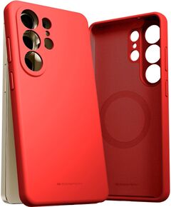 Case Mercury Pure Magsafe Silicon Case Samsung S948 S26 Ultra red Neoriģinālie Maciņi