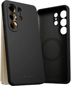 Case Mercury Pure Magsafe Silicon Case Samsung S948 S26 Ultra black Neoriģinālie Maciņi
