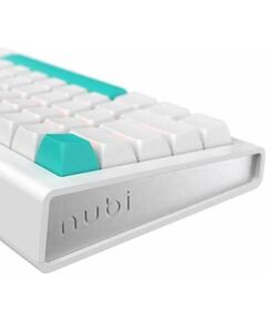 Nubi   NK68 PRO G3MS Aquamarine Switch, US White Klaviatūras