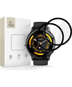 Tech-Protect   Tech-Protect Glass Flex+ 2-pack hybrid glass for Garmin Venu 3 - black Защитная пленка для экрана