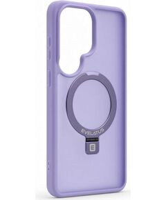 Evelatus Samsung  Galaxy S26 Ultra Shield Case With MagSafe & Stand Matte Ring Lavender Purple Чехлы - альтернативные