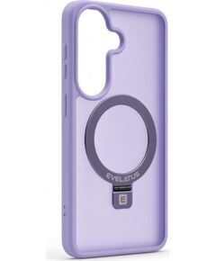 Evelatus Samsung  Galaxy S26 Shield Case With MagSafe & Stand Matte Ring Lavender Purple Чехлы - альтернативные