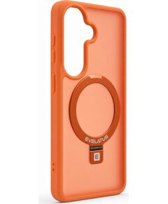 Evelatus Samsung  Galaxy S26 Shield Case With MagSafe & Stand Matte Ring Orange Чехлы - альтернативные