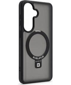 Evelatus Samsung  Galaxy S26 Shield Case With MagSafe & Stand Matte Ring Black Чехлы - альтернативные