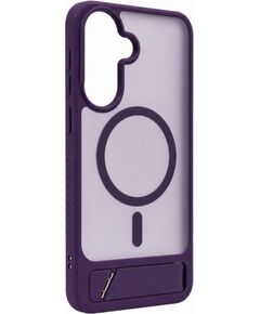 Evelatus Samsung  Galaxy A37 / A36 Rubber Coated MagSafe With Stand Case Purple Чехлы - альтернативные