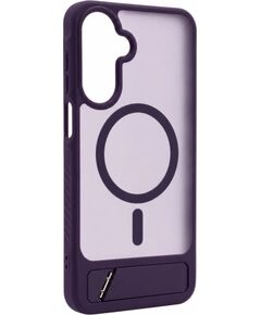 Evelatus Samsung  Galaxy A17 4G / A17 5G Rubber Coated MagSafe With Stand Case Purple Чехлы - альтернативные