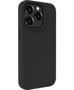 Evelatus Apple  iPhone 15 Pro Max Premium Magsafe Soft Touch Silicone Case Black Neoriģinālie Maciņi