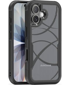 Case Dux Ducis Shld Apple iPhone 17 black (Rhythm Pattern) Neoriģinālie Maciņi