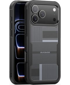 Case Dux Ducis Shld Apple iPhone 17 Pro black (Umbra Pattern) Neoriģinālie Maciņi