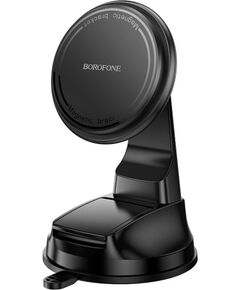 Car phone holder Borofone BH136 MagSafe (dashboard) black Telefonu Turētāji Auto Velo Moto