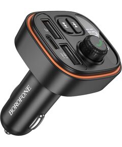 FM modulator Borofone BC59 Auto FM Transmiteri un Carplay ierīces