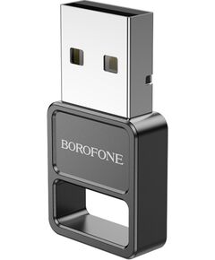 Bluetooth aдаптер Borofone DH8 Bluetooth 5.1 черный Дата USB-кабели
