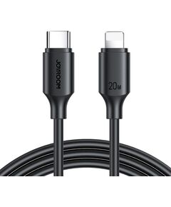 USB cable Joyroom S-CL020A9 Type-C to Lightning 20W 1.0m black Data USB kabeļi