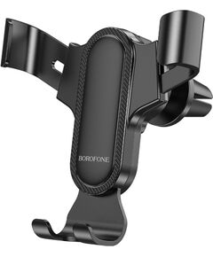 Car phone holder Borofone BH74 for using on ventilation grille, black Telefonu Turētāji Auto Velo Moto