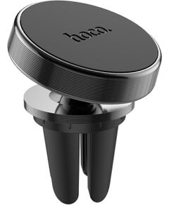 Car phone holder Hoco CA47 for using on ventilation grille, magnetic, black Telefonu Turētāji Auto Velo Moto