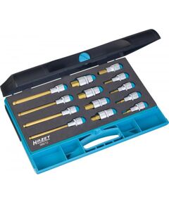 Galviņu komplekts ar Hex uzgaļiem Hazet 986/13; 1/2''; 13 gab. Mehāniskie instrumenti