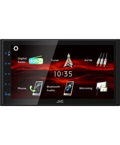 Auto magnetola JVC KW-M180DBT Новинки Компьютерная техника