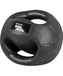 Medicīnas bumba ar rokturiem inSPORTline GrabMe 4kg Pildbumba 