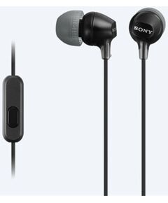 SONY in-ear austiņas (melnas) MDR-EX15APB (Nedaudz boj. iepak.) Austiņas