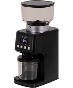 Adler AD 4300 Burr coffee grinder black Dzirnaviņas