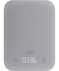 ADLER AD 3181 grey kitchen scale Svari (virtuves)