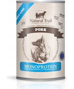 Natural Trail NATURAL TRAIL Wieprzowina karma dla psa 400g Suņu barība