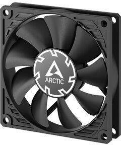 ARCTIC P8 Slim PWM PST Fan, 4-pin, 80mm, Black Korpusu dzesēšana