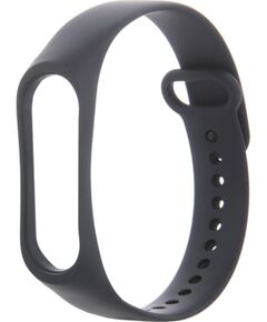 iLike   Silicone band for Xiaomi Mi Band 3 / 4 black Smart-Watch aksesuāri