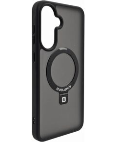 Evelatus Samsung  Galaxy A37 / A36 Shield Case With MagSafe & Stand Matte Ring Black Чехлы - альтернативные