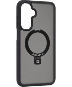 Evelatus Samsung  Galaxy A17 4G / A17 5G Shield Case With MagSafe & Stand Matte Ring Black Чехлы - альтернативные