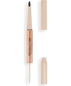 Makeup Revolution Fluffy Duo - Tužka na obočí Ash Brown Духи и косметика
