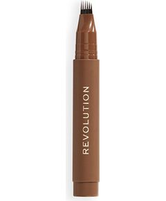 Makeup Revolution Instant Brow Hair Pen - Pero na obočí 1,8 ml Warm Brown Духи и косметика