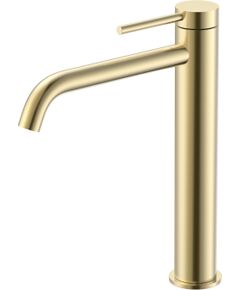Смеситель для керамической раковины Vento Firenze XL Шлифованное золото Для раковины