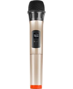 Wireless dynamic microphone UHF PULUZ PU628J 3.5mm (gold) Mikrofoni