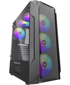 Darkflash LEO computer case (black) Datoru korpusi