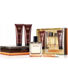 Narciso Rodriguez Set New Brand: Volcano, Eau De Toilette, For Men, 100 ml + Volcano, Eau De Toilette, For Men, 15 ml + Volcano, Cleansing, Shower Gel, All Over The Body, All Skin Types, 130 ml + Volcano, After-Shave Gel, 130 ml For Women Духи и косметика