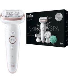 Braun Silk-épil 9 SkinSpa 9-080 Эпилятор Эпиляторы, триммеры для бикини, женские бритвы