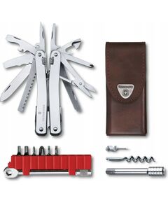 Многофункциональный инструмент Victorinox V-3.02 36.L Swiss Tool Spirit X Plus с трещоткой Naži