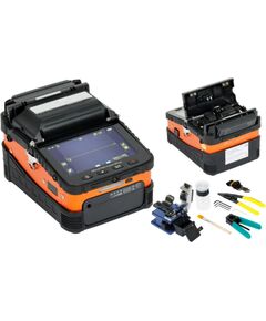 Signal Fire AI-5 PRO optisko šķiedru metināšanas iekārta ar somu un instrumentu komplektu Metinātāmie aparāti