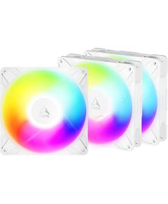 ARCTIC P14 PRO Reverse PWM PST A-RGB вентиляторы для корпуса, 4-pin, 140mm, белыe, 3pcs Korpusu dzesēšana