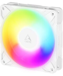 ARCTIC P12 PRO Reverse PWM PST A-RGB High-Performance PWM Fan, 4-pin, 120 mm (White) Korpusu dzesēšana